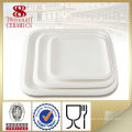 Stoneware dinnerwares wholesale, square shallow dishes